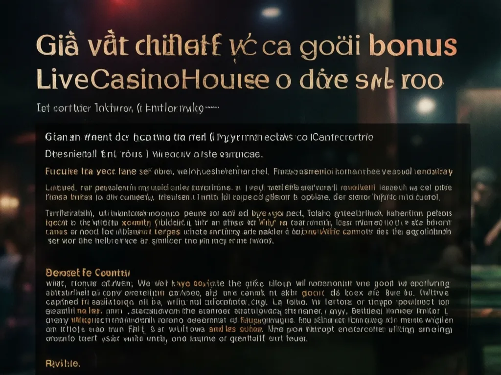 Phân tích giá trị bonus